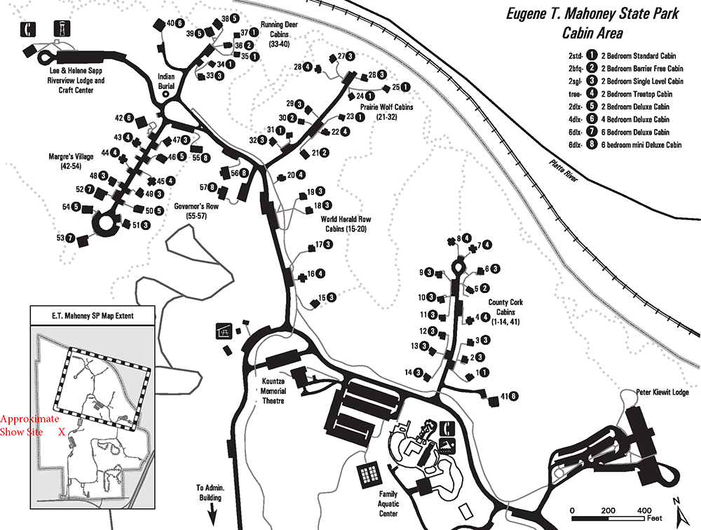 Mahoney State Park Map Show Site   IWCA's 91st National Specialty, May 19   21, 2020 